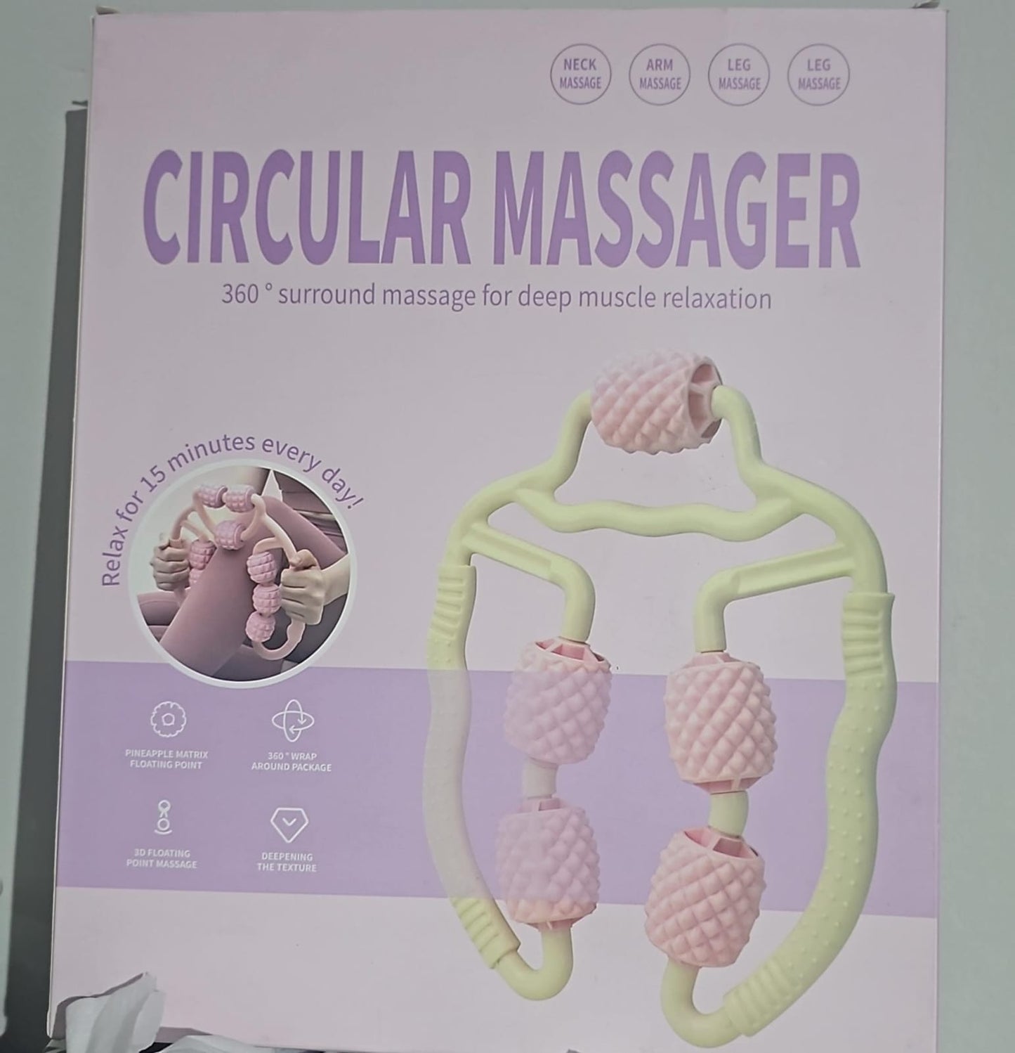 MASAJEADOR CIRCULAR 360