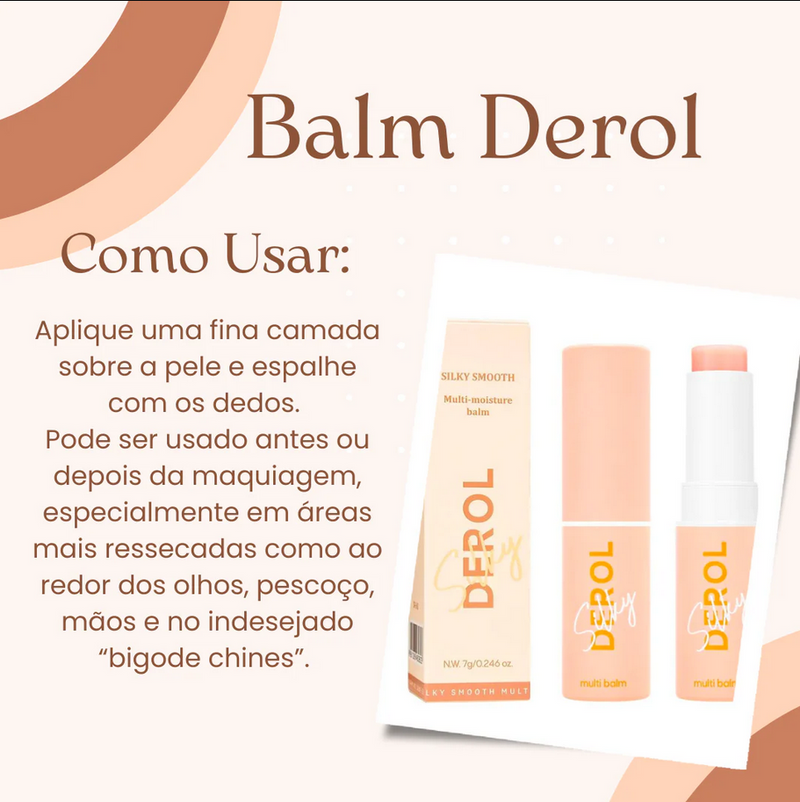 Hidratante Multi Balm antirrugas, olheiras e linhas de expressão